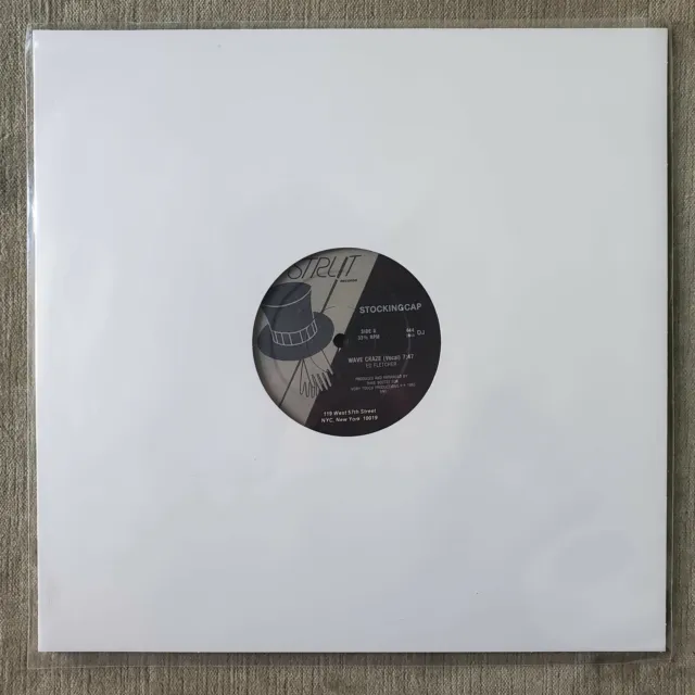 Stockingcap – Wave Craze, 12" 33 rpm vinyl Single, SR - 444 DJ, 1983 USA