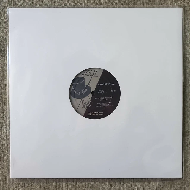 Stockingcap – Wave Craze, 12" 33 rpm vinyl Single, SR - 444 DJ, 1983 USA Stockingcap – Wave Craze, 12" 33 rpm vinyl Single, SR - 444 DJ, 1983 USA