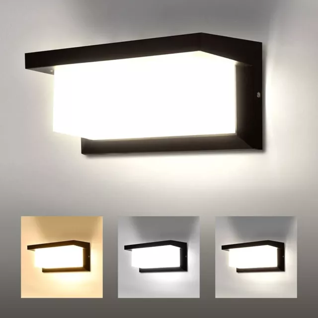 Lámpara de Pared LED Impermeable IP65 18W Iluminación 3000K 4000K 6000K