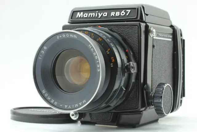 [ Mint ] Mamiya RB67 Pro Format Moyen Appareil Photo + 90mm F/3.8 120 Film Dos