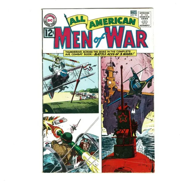 All American Men of War #93 DC Comics 1962