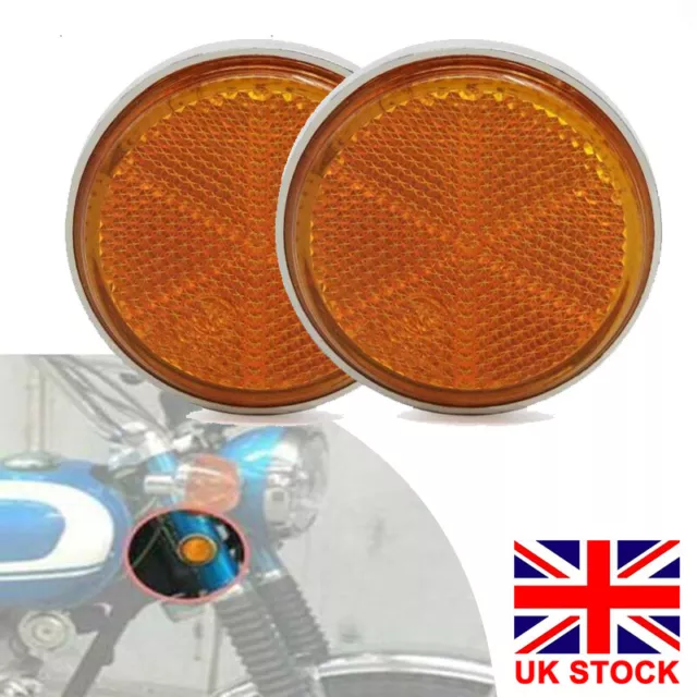 Front Fork Cover Reflector For Honda C70 CT70 CL70 90 SL70 90 125 CL90 100 Z50A