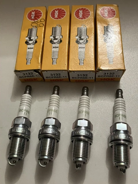 NGK BCPR6E-11 ( 3132 ) X4 Sparkplugs £9.99 - PicClick UK