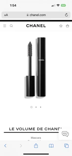 CHANEL LE VOLUME DE CHANEL 10 Noir Black Mascara Full Size 6 g (0.21 oz) NEW