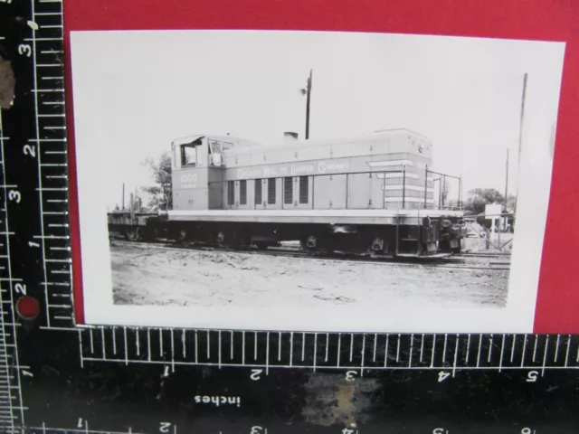 CHICAGO MILL & Lumber Co Railroad Diesel Locomotive #3 Photo Tallulah ...