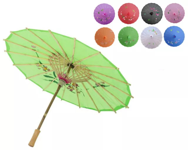 Traditional Japanese Umbrella WAGASA Parasol HandMade Bamboo Frame Chinese SAN