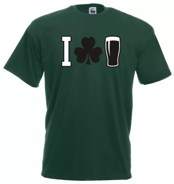 Maglia Guinness B16 Trifoglio Irlanda Shamrock Irish Beer Pub Ultras T-shirt