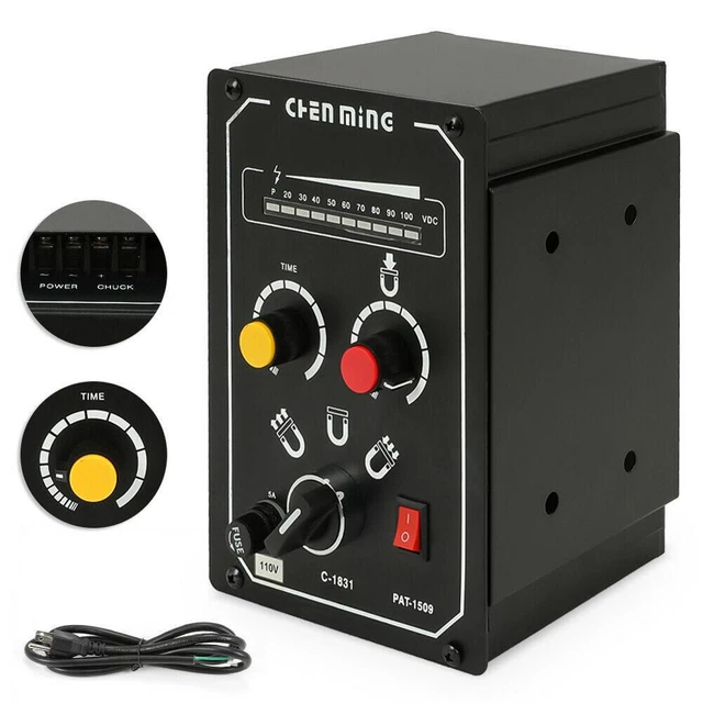 LED Display Milling Grinding Electro Magnetic Chuck Controller Planer 5A