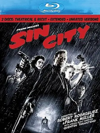Sin City (Blu-ray, 2009) 2-Disc Set