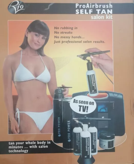 Rio Pro Airbrush Tanning Self  Tan salon kit