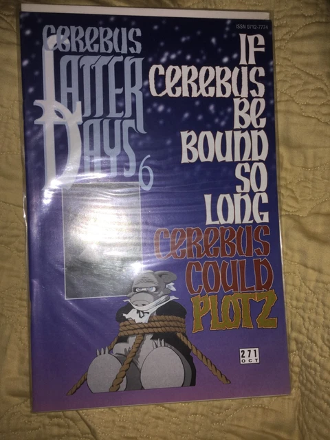 Cerebus latter days 6 271 comic just one book