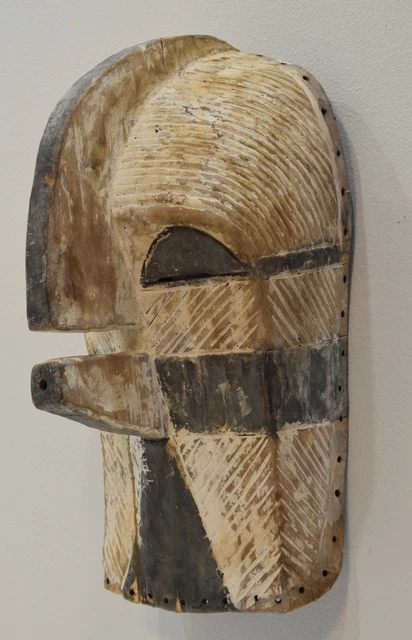 African Mask Songye Tribe Male Congo Sonyge Kifwebe Mask 3