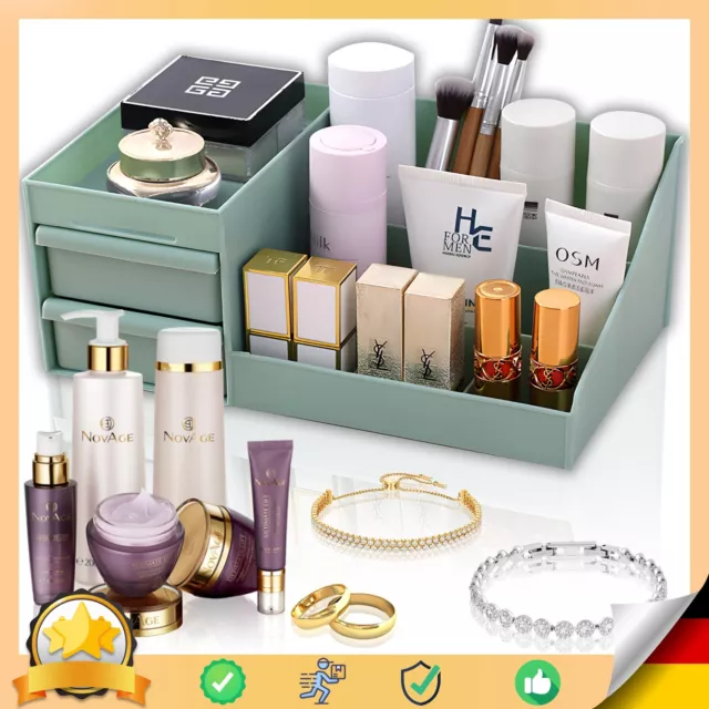 Make Up Organizer 1x Kosmetikaufbewahrung Kosmetik Kosmetikbox mit Fächern Retoo