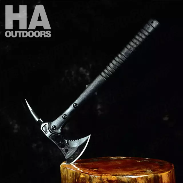 Portable Multi-functional Axe Outdoor Survival Emergency Hatchet camping AU