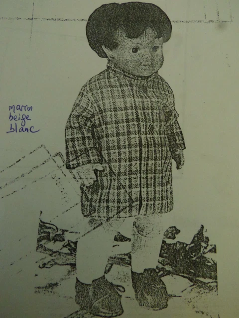 Page De Magazine Modes Et Travaux Novembre 1979 - Poupée Françoise, Occasion, France
