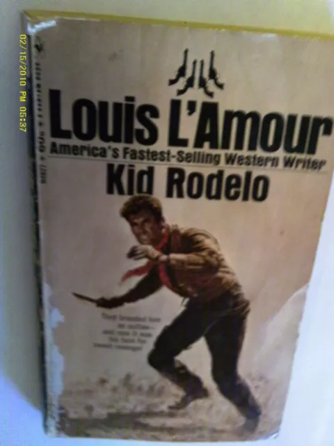 PB Louis L'Amour KID RODELO 2ND Printing 1969