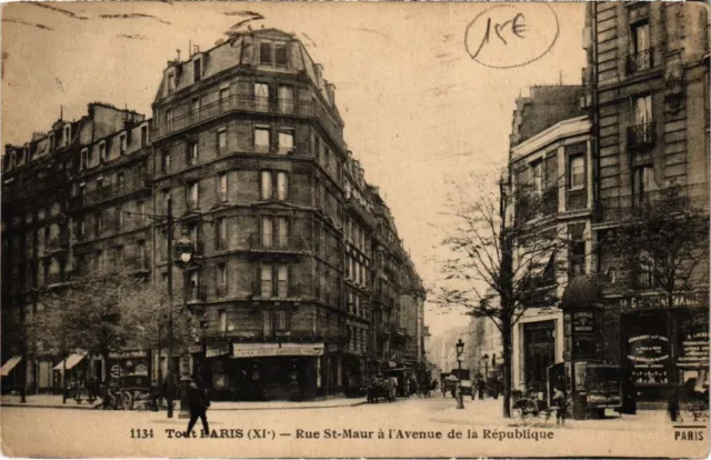 CPA PARIS 11e - Rue St-Maur (78896)