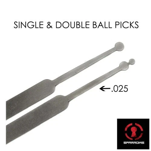Sparrows Single Double Ball Picks With Handles