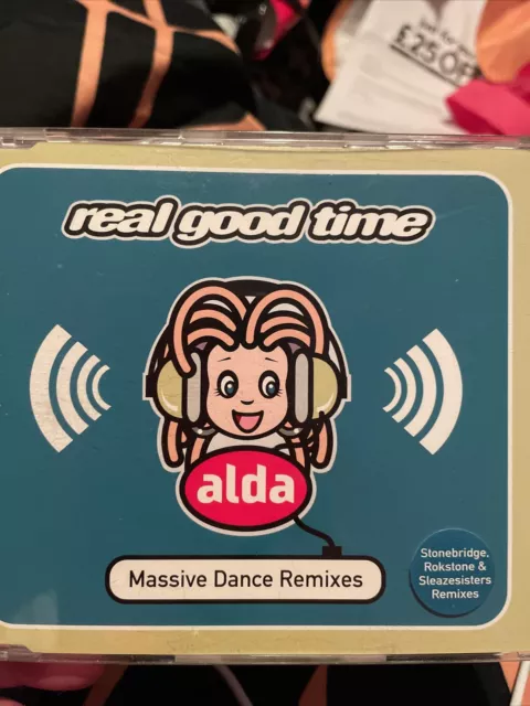 Alda : Real Good Time (Massive Dance Remixes) - 4 mix CD Single (1998, Wildstar)