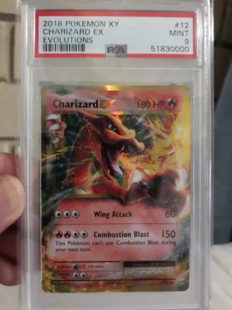 2017 Pokemon Card - Mega Charizard - XY Evolutions - 12/108 - Holo - Rare -  Mint