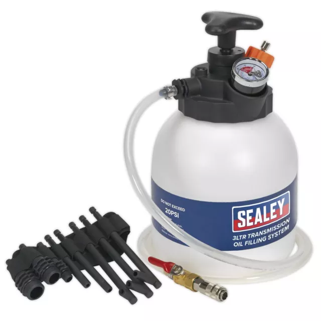 Sealey Transmission Oil Filling System 3 Litre DSG CVT Fluid Filler Tool Kit