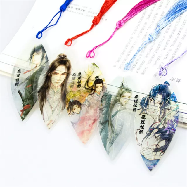 Teacher Gifts Tassel Pendant Mo Dao Zu Shi Bookmarks Page Markers Book Marks