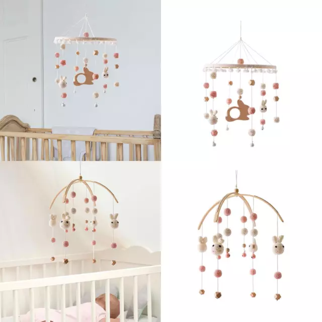 Mobile pour berceau de bébé, jouet en bois, hochets pour berceau de bébé,