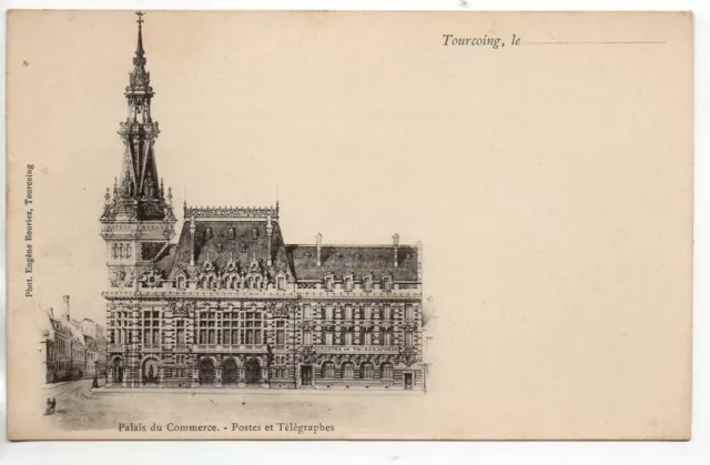 Thème LA POSTE - Bureau de Poste - CPA 59 - DUNKERQUE -  la poste 4