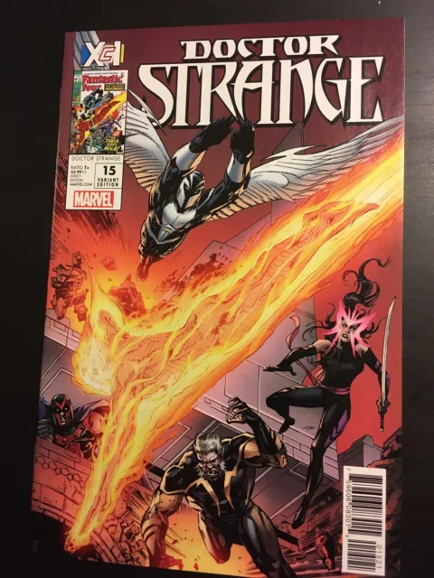 Dr. Strange 15 Variant Human Torch Vs X-Men XCI Variant (After FF #99) Marvel