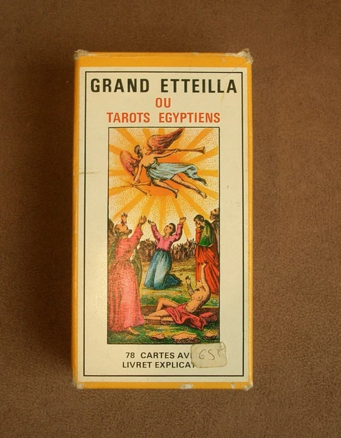 Tarot Egyptien - Jeu de 78 cartes divinatoires avec livret explicatif