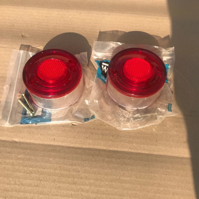 Par De Lentes De Luz Trasera Lucas L692 Para Land Rover Series (Defender/Series II/III)