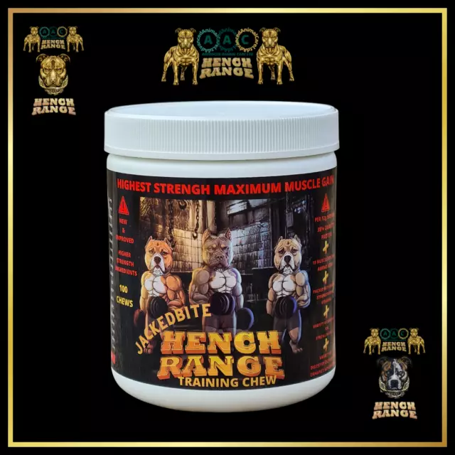 Hench Range 2 in 1 Muscle Gain. Best available Gainer for muscle, Aging, rehab