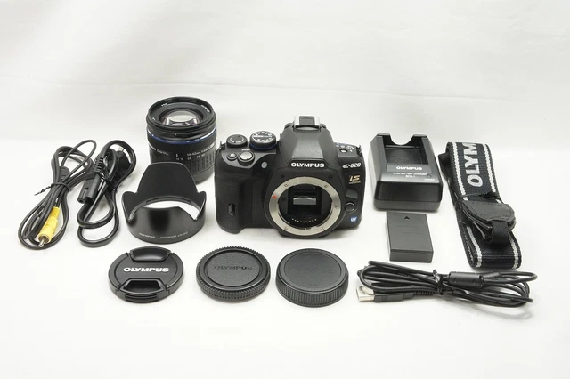 "330 shots" OLYMPUS EVOLT E-620 Camera Black w/ ZUIKO DIGITAL 14-42mm #230324f