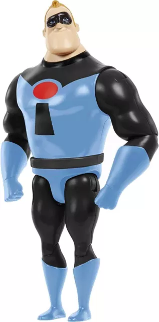 Disney Pixar The Incredibles Mr Incredible Action Figure 8 In Highly