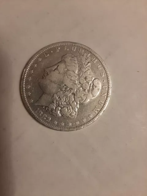 #405--1882-O Morgan Silver Dollar ~ Vf $1 Usa Coin