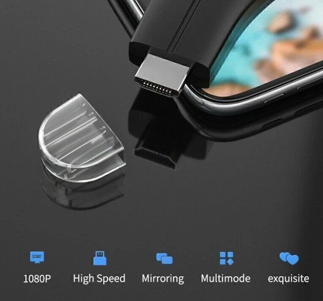 Mirascreen Anycast HDMI-Compatible Wireless Display Adapter WiFi Miracast DLNA