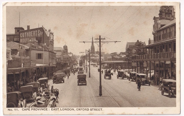 Carte Postale Ancienne - East London, Oxford Street - Afrique Du Sud - Vintage
