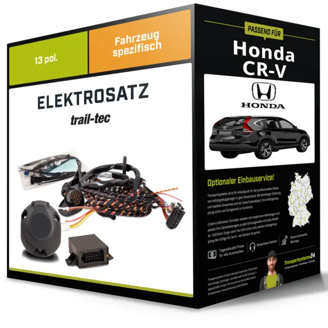 Elektrosatz 13-pol spezifisch für HONDA CR-V 12.2016-08.2018 NEU