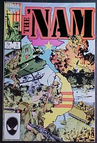 The 'Nam #1! Fn/Vf 1986 Marvel Comics