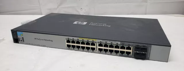 HP ProCurve 2520G-24-PoE J9299A 24-Port Managed PoE Gigabit Network Switch 4 SFP