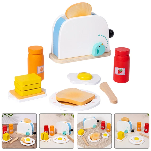 1 ensemble de jeu grille-pain enfants ensemble d'appareils de cuisine