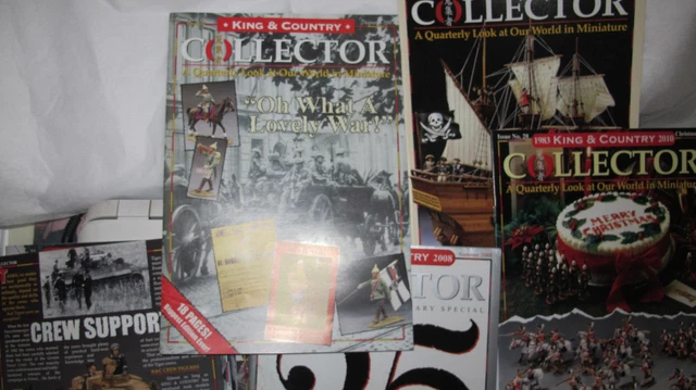 King And Country 7 Collector Club Magazines/Brochures Issues