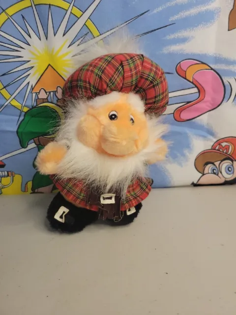 Scottish Doll My Name is Murray 1998 PMS UK Stuffed Plush in Tartan Kilt