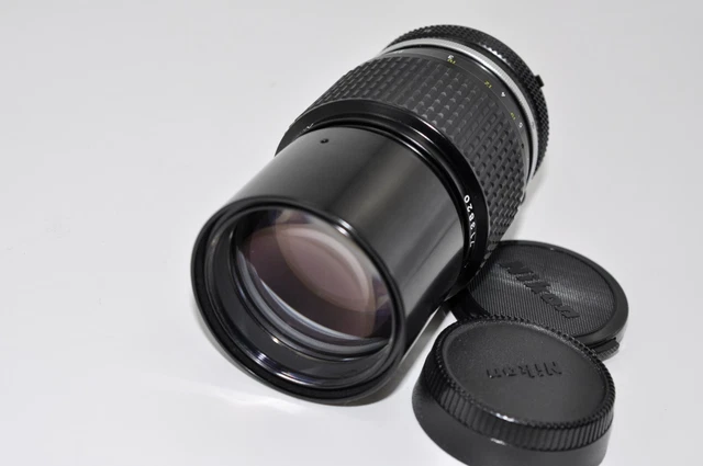 Nikon Ai Nikkor 200mm F/4 Téléphoto Mf Objectif Montage F De Japon