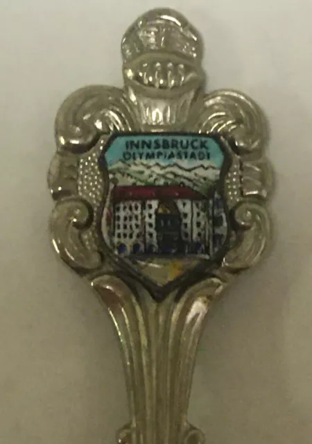 Innsbruck Olympiastadt Austria Vintage Souvenir Spoon Collectible