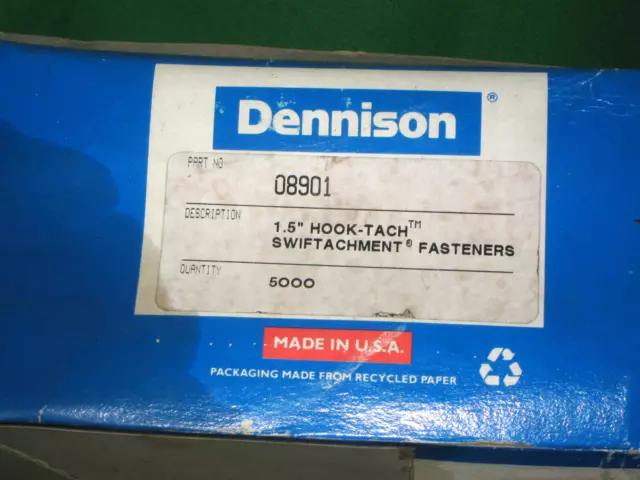 Avery Dennison 1.5" Standard J-Hook Fasteners - Box of 5,000