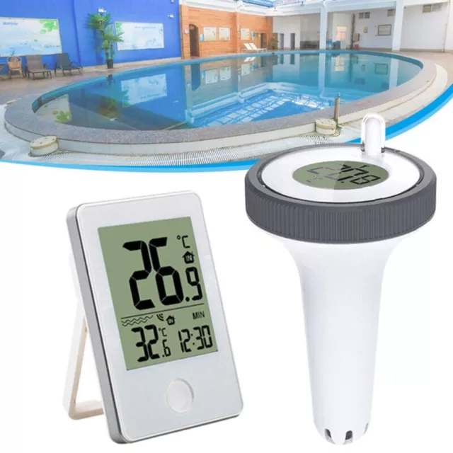 Flottant libre Piscine Capteur Thermomètre Jauge de température de l'eau