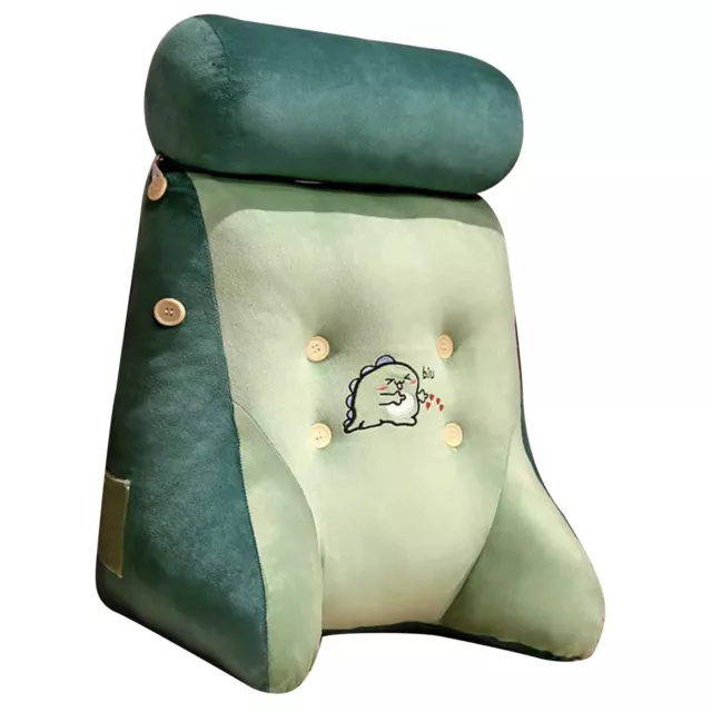 (Type 4)Large Reading Pillow Backrest Pillow PP Cotton Filling Removable Cover