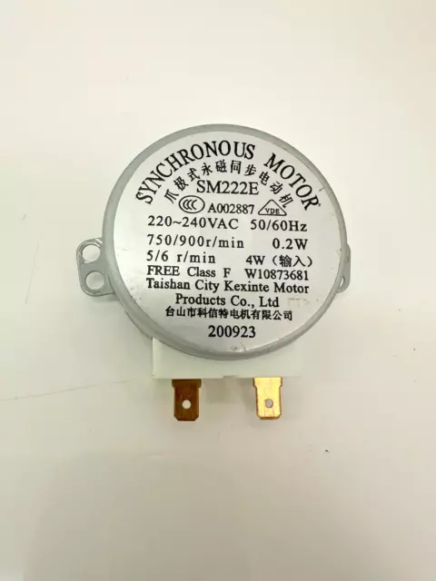 Hotpoint  MWH27343BUK Combi Microwave Turntable Motor C00496922 PN2250 U4