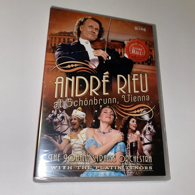 ANDRE RIEU AT SCHONBRUNN VIENNA DVD The Johann Strauss Orchestra ...